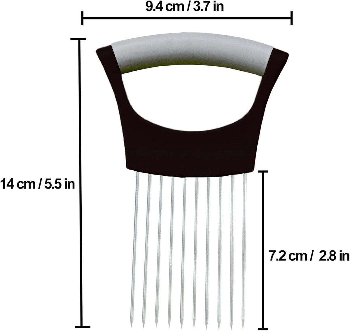 Onion Holder for Slicing,Food Slicing Guide for Meat Lemon Potato Tomato