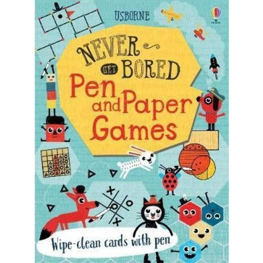 Pen and Paper Games (Never Get Bored Cards)