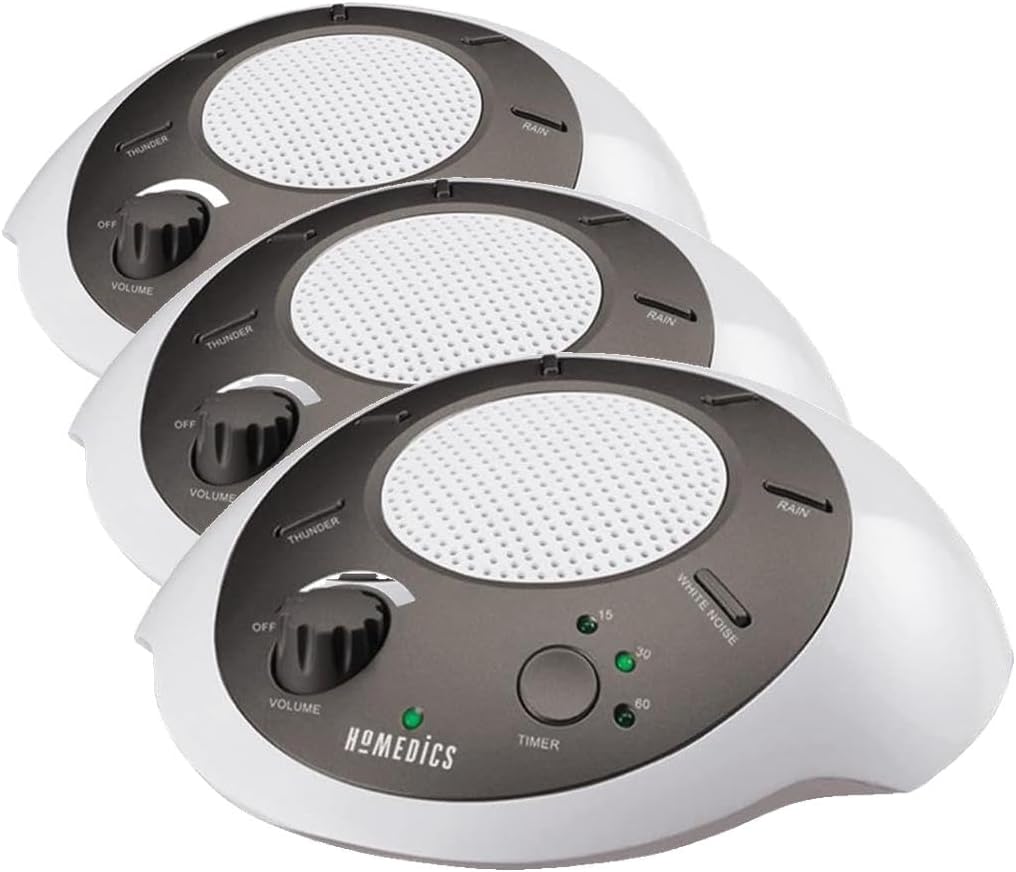Homedics SoundSleep White Noise Sound Machine, Blue