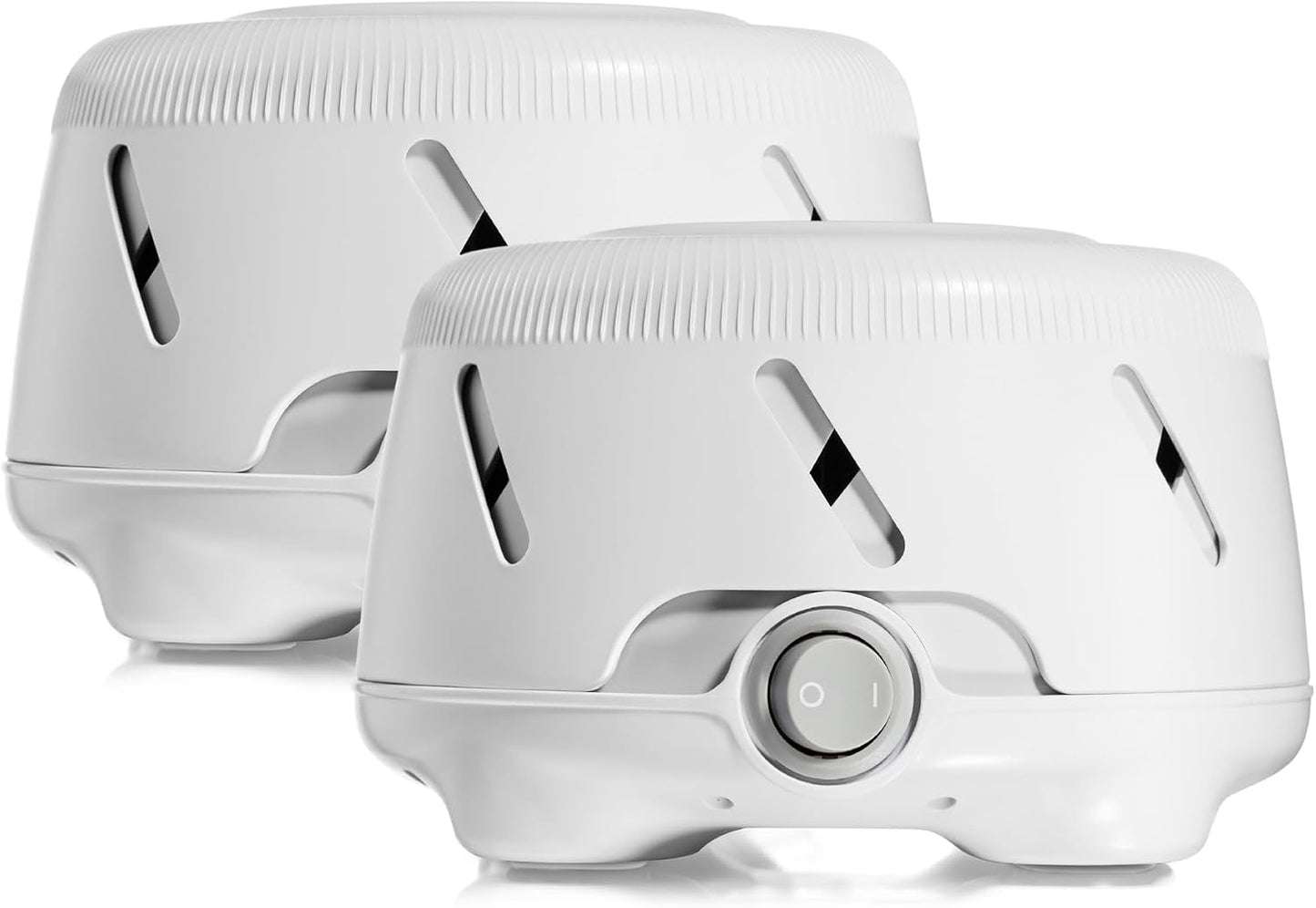 Yogasleep Dohm Uno 2 Pack White Noise Sound Machine, Real Fan Inside for Non-Looping White Noise, Sleep Aid, Office Privacy & Meditation for Adults & Baby, Registry Gift (White)