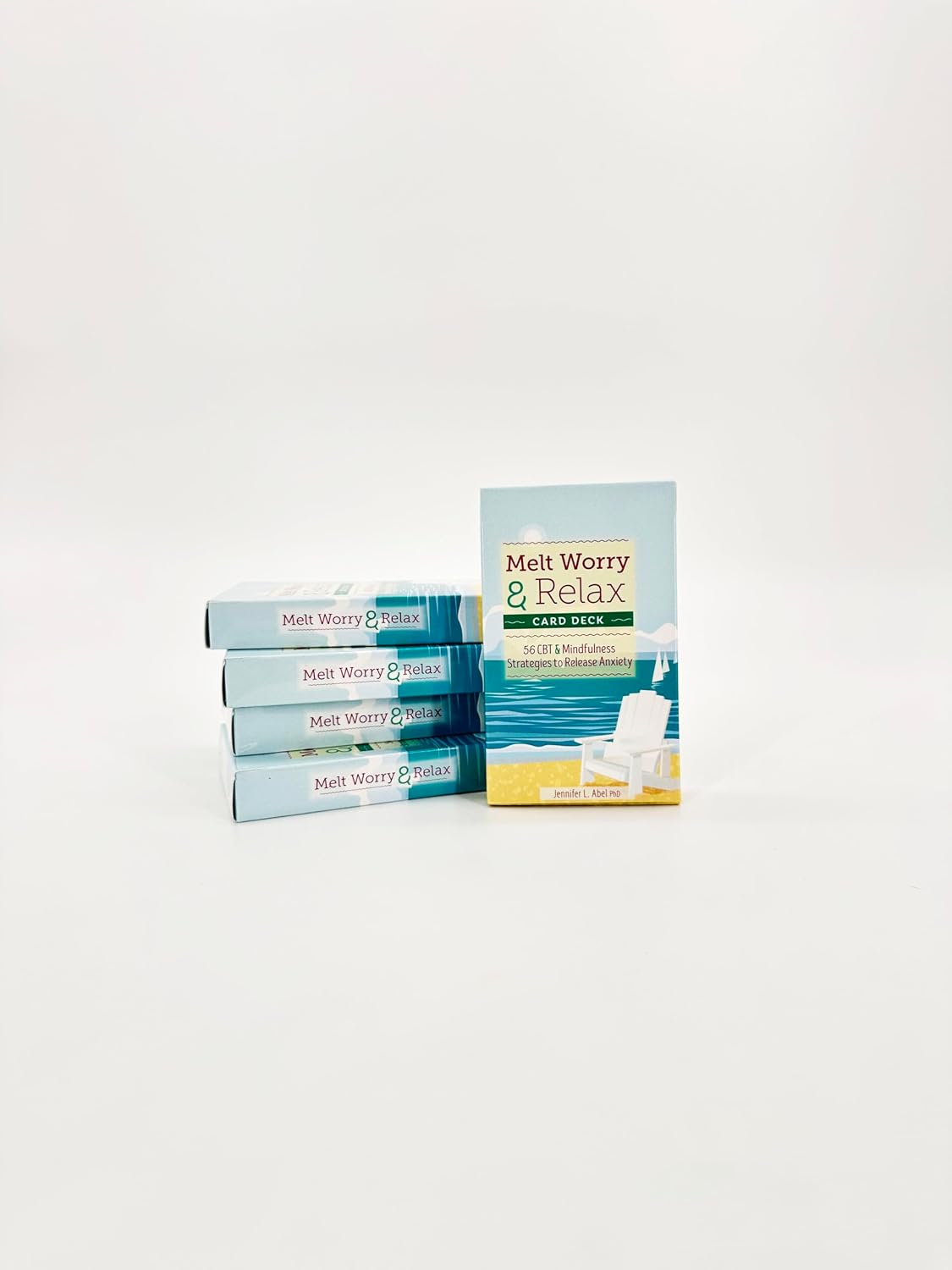 Melt Worry and Relax Card Deck: 56 CBT & Mindfulness Strategies to Release Anxiety