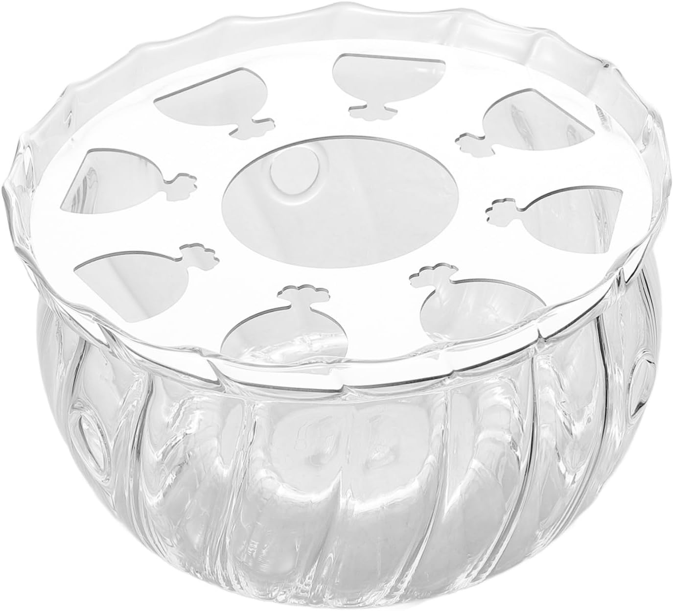 Elegant Glass Teapot Warmer Base for Tea Light Candles - Candle Holder for Teapot Stove Stylish Tea Accessory for Sophisticated Serving