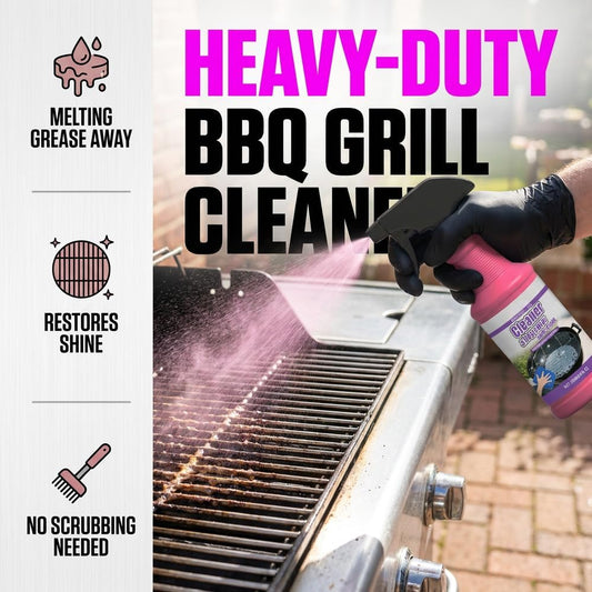 Heavy Duty Grill Degreaser, 2026 Upgrade Multi Purpose Fast Acting Heavy Duty Grill Cleaner Spray, Grease Remover Cleaning Spray for Kitchen, Oven, Outdoor Grill (1)