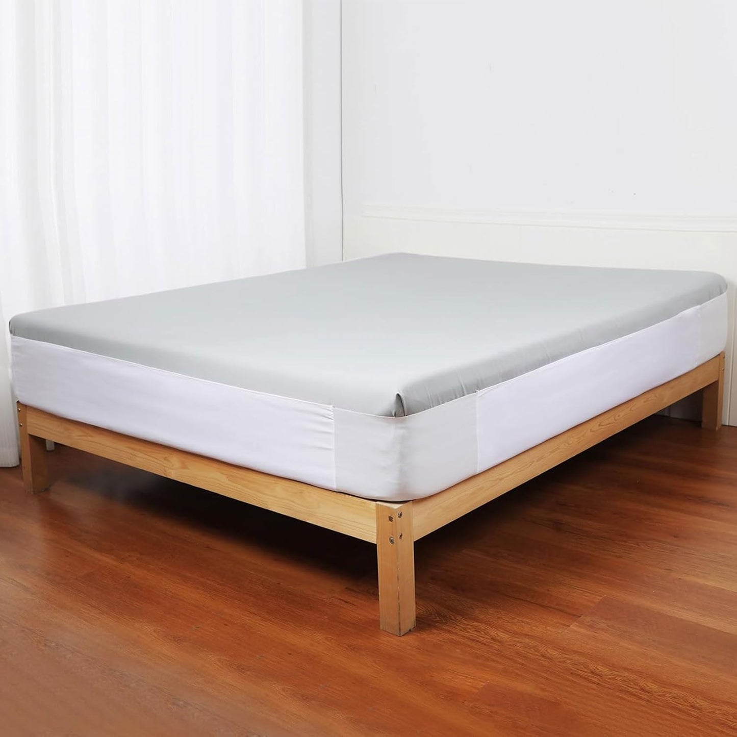 Fitted Bed Sheet Straps Bedroom Bed Sheet Holder, Elastic Sheet Strap Mattress Sheet Holders Sheet Fasteners Keep Sheets in Place for All Mattress Sizes (Full)