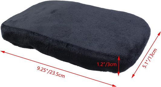 2Pcs Set Arm Rest Pillow Memory Foam Armrest Pads for Office Chair | Armrest Cushions Elbow Pillow Pressure Relief Arm Rest Cover Pillow Support Cushion for Computer, Gaming Recliners Desk Chair