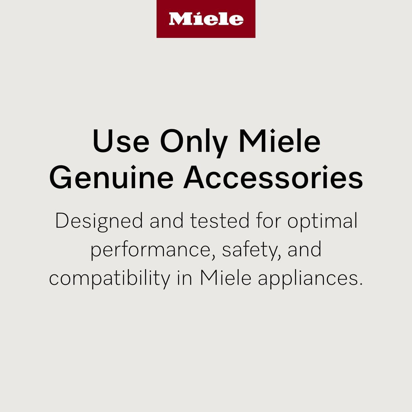 Miele Original SHB 30 Radiator Brush Attachment for Miele Vacuum Cleaners, Flat Design -9660490