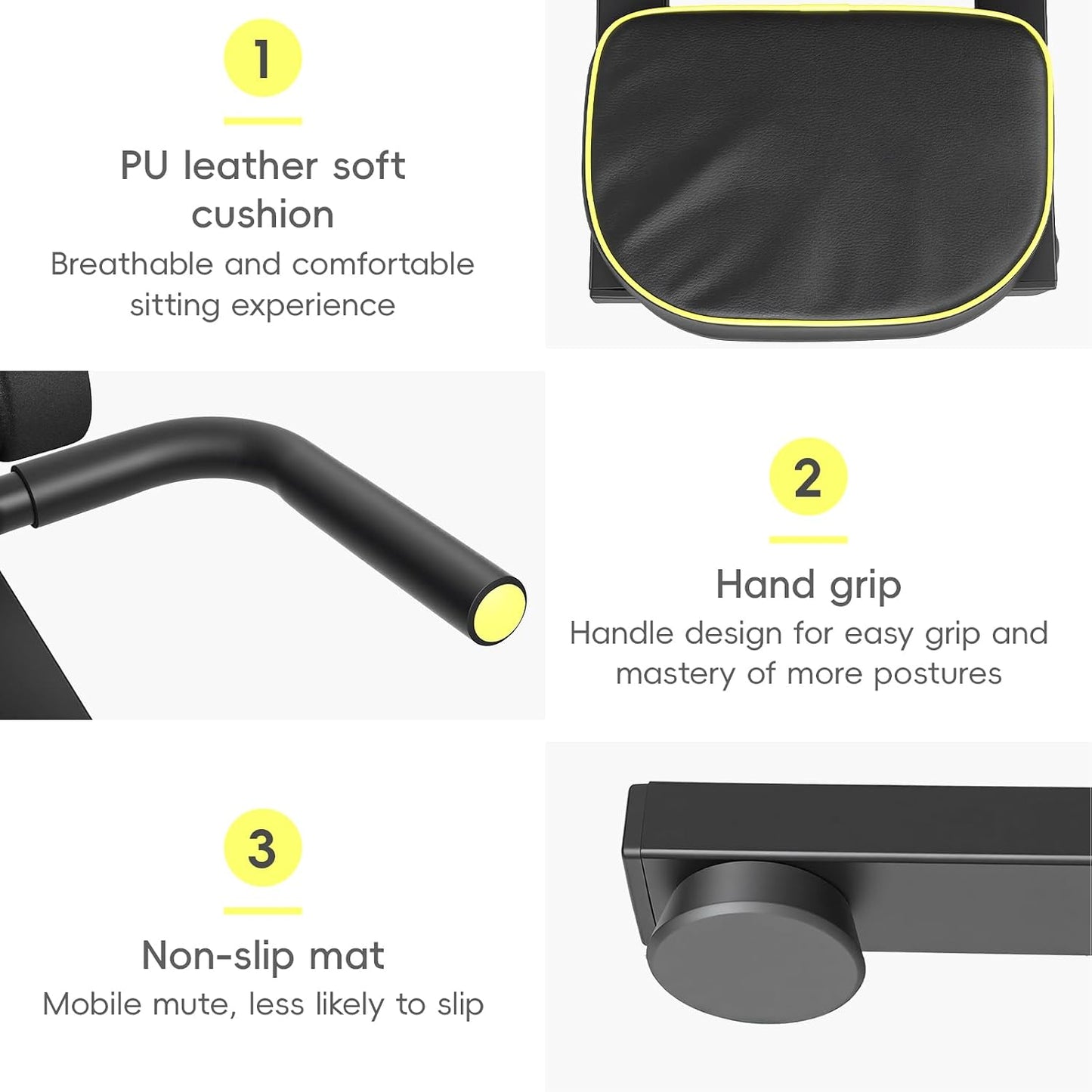 Mini Inversion Table, Traction Table for Back Pain Relief, Foldable Compact Spine Decompression Machine, Inversion Tables for Home Back Stretcher
