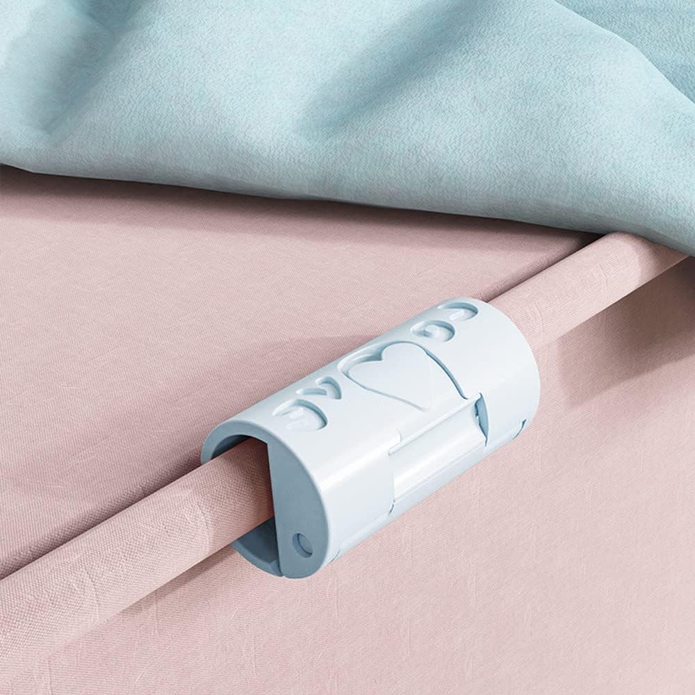 DonLeeving 20 PCS Bed Sheet Grippers Duvet Cover Clips Sheet Clips for Bedding Sheet Holder that Hold Slip and Fall Out Keep