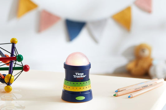 Learning Resources Time Tracker Mini Visual Timer, Classroom Timer, Hand Washing Timer, Auditory and Visual Cue, Ages 3+