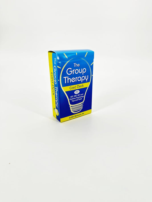 The Group Therapy Card Deck: CBT, DBT, ACT and Positive Psychology Tips and Tools