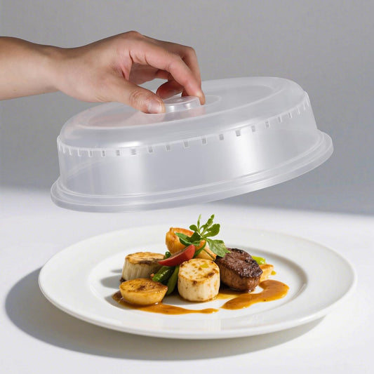 6Pcs Microwave Splatter Cover For Food, 6 Sizes, 10“ - 4.5”