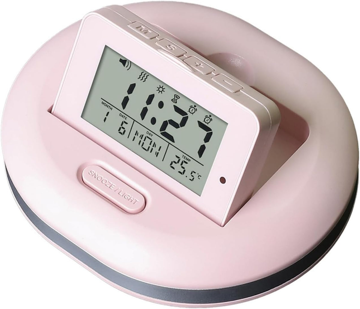 Vibration Alarm Clock for Heavy Sleepers Silent Wake Up Bed Shaker