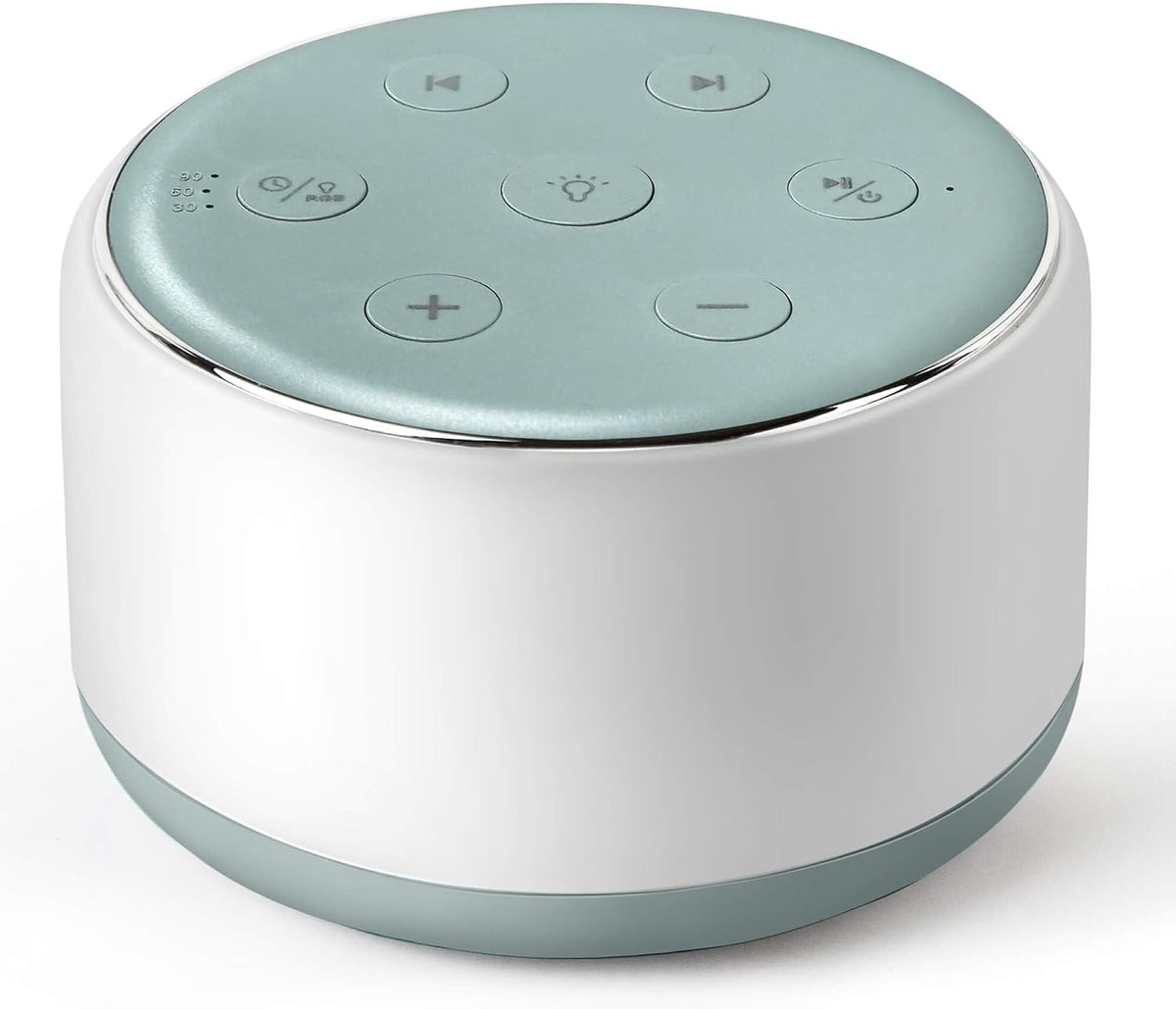 FamiSym Rechargeable White Noise Sound Machine Baby with Night Light