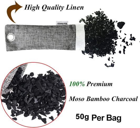 24 Pack Shoe Deodorizer Bags, Air Purifying bags, Odor Eliminator for shoes | 100% Natural Shoes Smell Remover,eliminates odor naturally,Odor Eliminator for shoes, Home, Closet, Pet