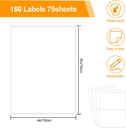 1120 PCS Removable Freezer Labels for Organizing, 1”x3” Frozen Food Labels Stickers, Tear-Resistant No Residue Blank Sticker Labels to Write On, Removable Labels for Food Containers