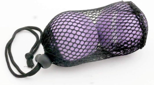 Pair of 2.5 inch (Brevis) Soft Rubber Massage Balls