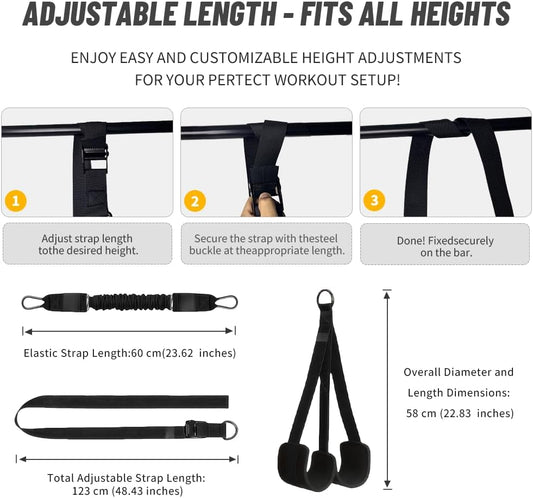 Pull Up Assistance Bands, Heavy Duty Resistance Bands for Pull Up Bar, 75-300lbs Adjustable Assist Bands with 5 Loop Bands & Cooling Towel, Home Gym Fitness for Men Women