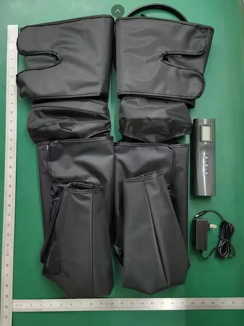 Leg Massager with Compression Black FE-7204B