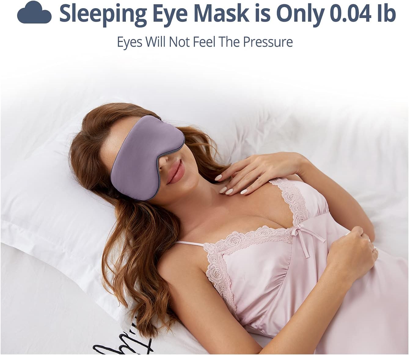 Sleeping Mask 2 Pack, Warm, Cool Double-Sided Use of Sleep Mask, Super Soft Blindfold with Adjustable Strap, Block Out Light, Comfort Sleep Eye Mask for Travel Meditation Nap Black