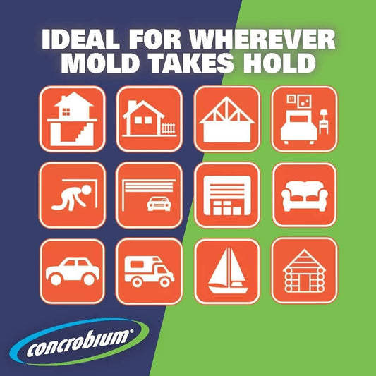 Concrobium Mold Control, 32 oz Spray – Eliminates & Prevents Mold – EPA-Registered, Bleach-Free, Odorless, VOC-Free