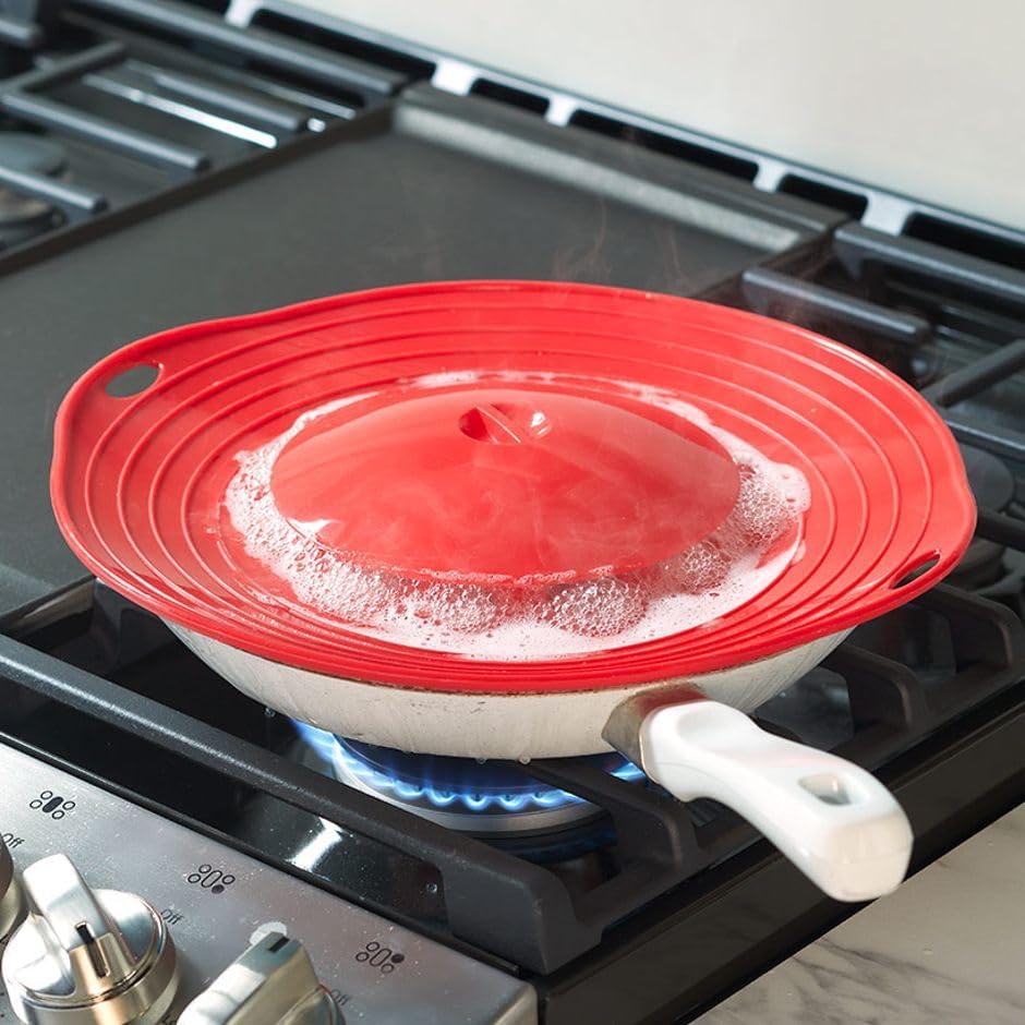 Boil-Over Spill Stopper & Cover - For Pots and Pans
