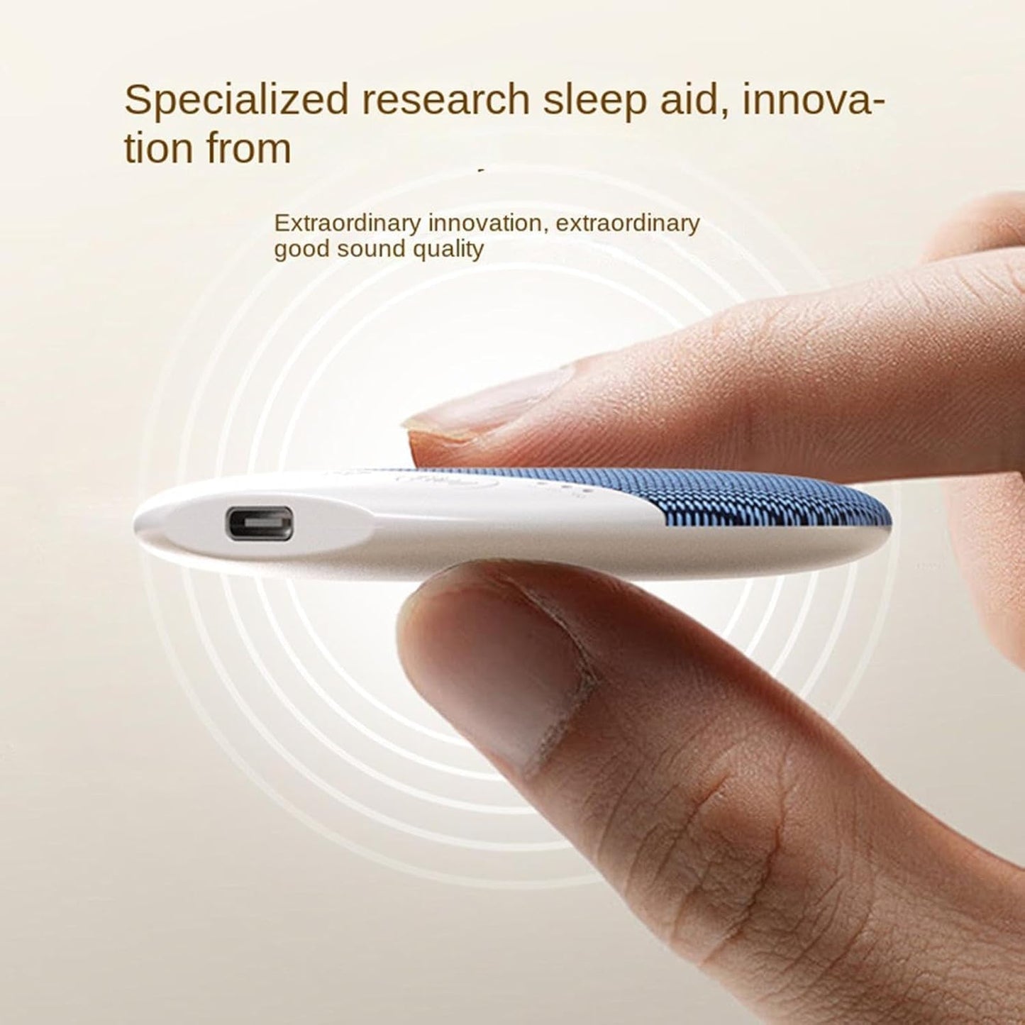 Bluetooth Sleep Speaker with White Noise, Pillow Speaker for Sleeping, Bluetooth 5.4, Auto-Off Timer Portable Under Pillow Sound Speaker