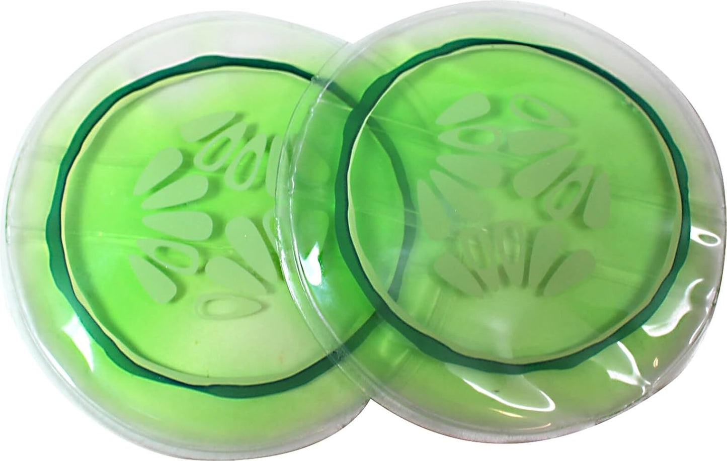 REUSABLE Gel Eye Coolers Cucumber Pack Pads Mask Eye Masque swelling puffiness relief by Kingsley