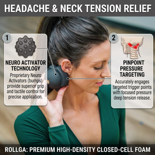Rollga ACTIVATOR - Massage Ball for Myofascial Release & Trigger Points