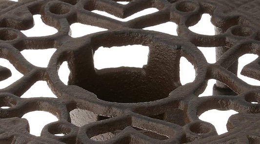 Esschert Design CB28 Cast Iron Tea Light Warmer
