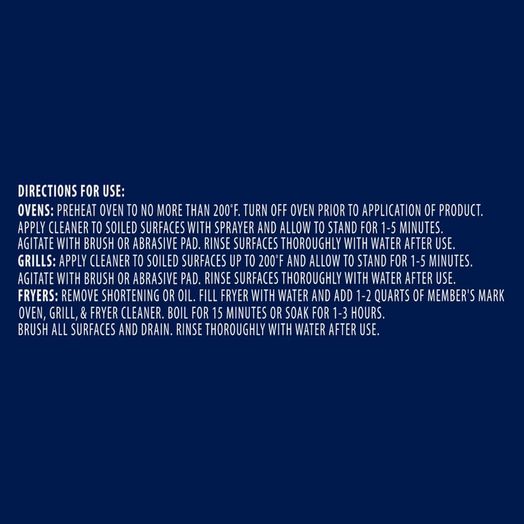 Commercial Oven, Grill & Fryer Cleaner, 3 Pack (32 oz Each) with Foaming Sprayer | Heavy Duty Commercial Grade Degreaser | Removes Baked-On Food, Grease & Carbon | For Restaurant & Kitchen Equipment
