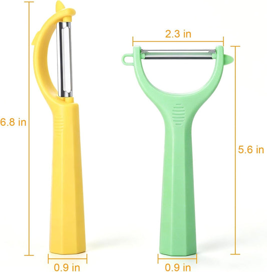 2PCS Vegetable Fruit Peeler & Y Potato Peeler