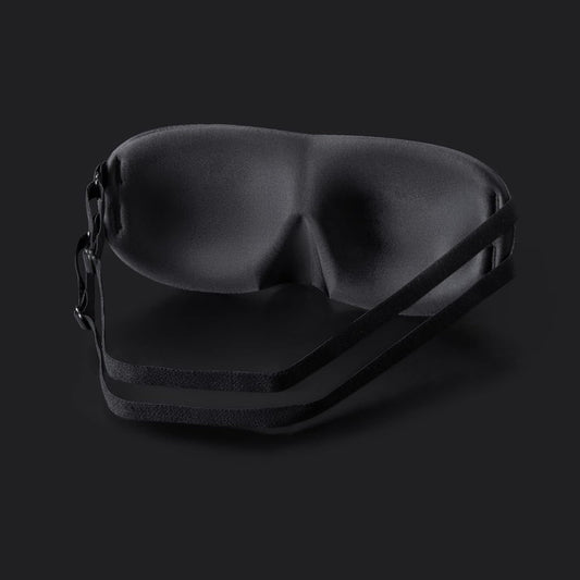 ALASKA BEAR Sleep Mask 2 Straps, Mulberry Silk, Twin Thin Elastic Bands Stay Put All Night, Smooth Eye Mask Two Adjustable Head Strings and Nose Baffle