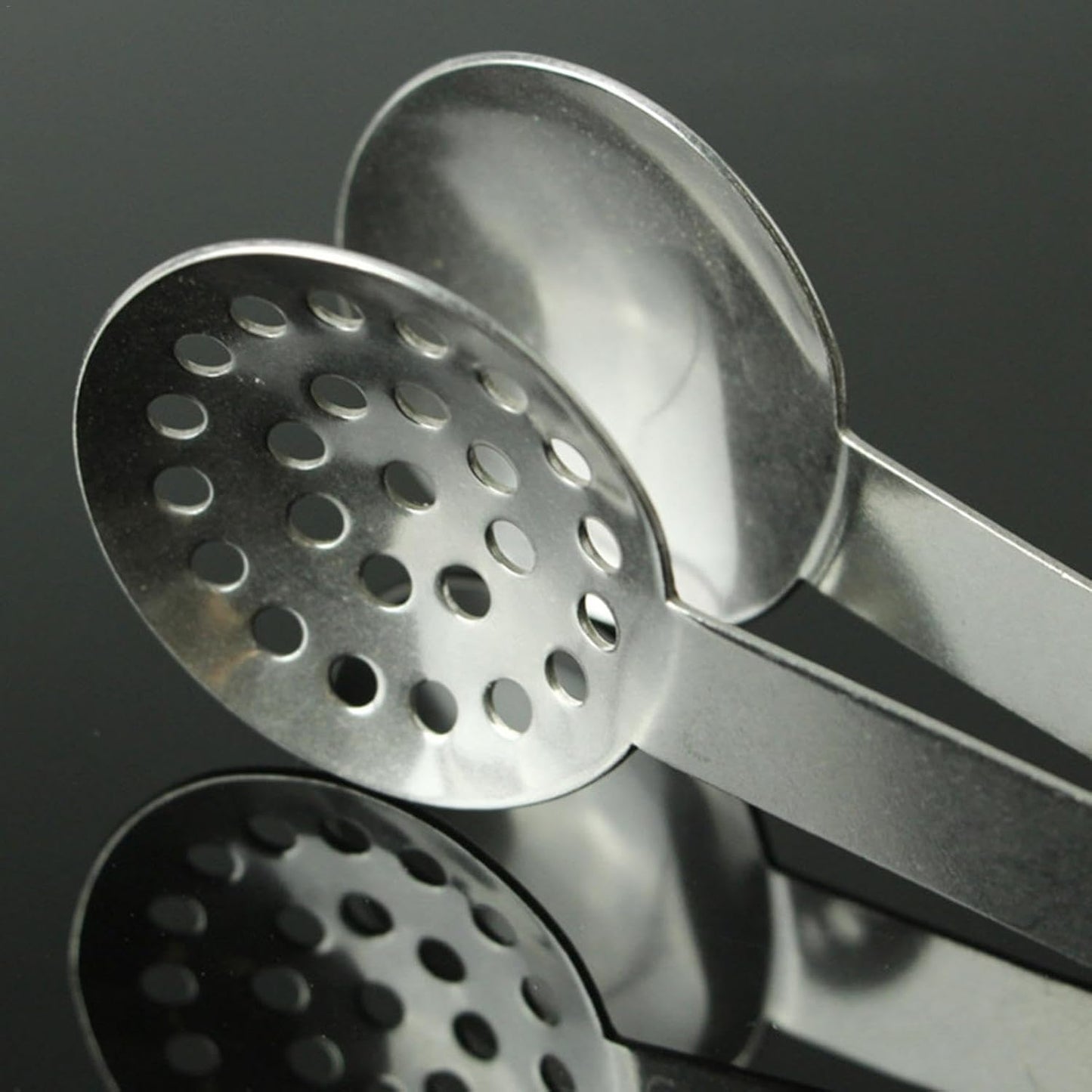 Stainless Steel Tea Bag Squeezer - Tea Filters Coffee Bag Tong | Thicken Tea Strainer Holder Clip | Tea Bag Strainer Clip Spoon For Gripping Tea Bags Ice Sugar Cubes | Lemon Clip Spoon For Tea Lovers
