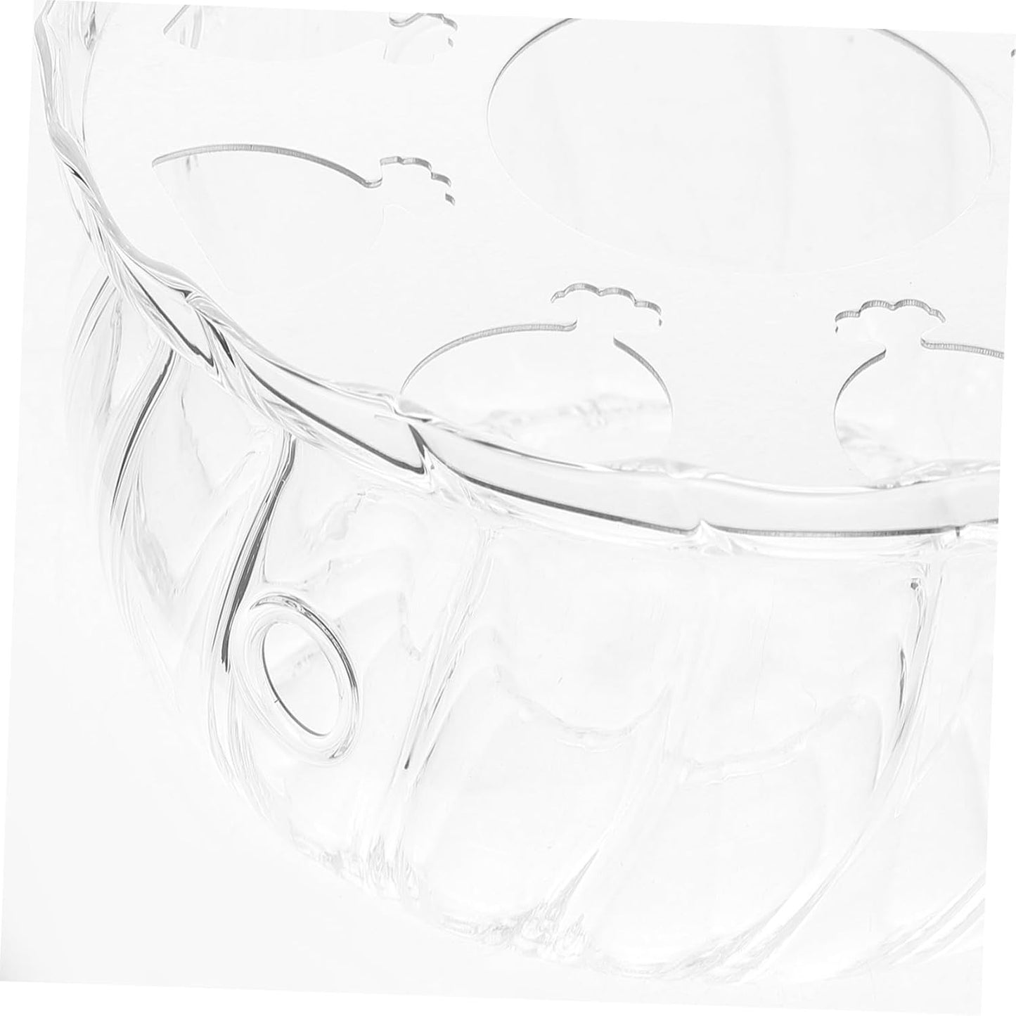 Alipis Tealight Teapot Warmer Elegant Glass Heater Base for Teapots Versatile Candle Holder for Tea and Soups Easy to Clean Design Modern Aesthetic for Any Occasion