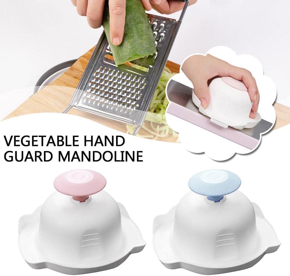 Finger Protector, Food Safety Holder for Mandolin Slicer or Grater, Finger Anti-Cut Protectors for Vegetable Grater, Food Cutter Guard for Mandoline Slicer Cutting