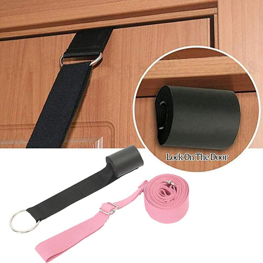 tchrules Door Leg Stretcher, Door Flexibility & Stretching Leg Strap - Great for Ballet Cheer Dance Gymnastics or Any Sport Leg Stretcher Door Flexibility Trainer Premium Stretching Equipment