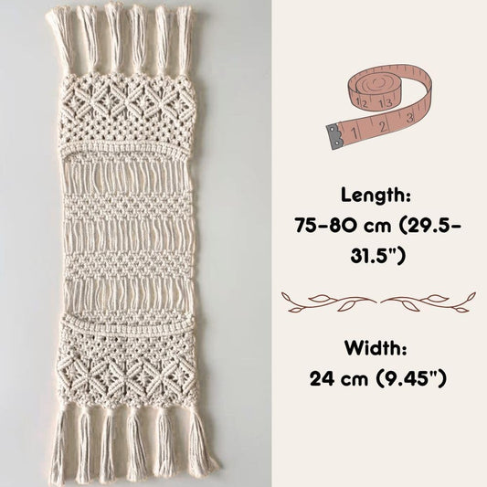 Sofa Armrest Organizer, Armchair Caddy, Macrame Couch Organizer | Dual Pocket Design, Couch Remote Holder, Couch Caddy, Boho Couch Caddy, Sofa Essentials Organizer, Gift