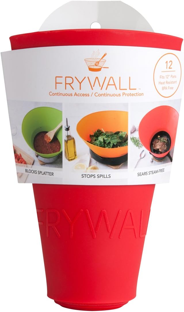 Frywall 12 (Large) - Green - Splatter Guard, as Seen on Shark Tank