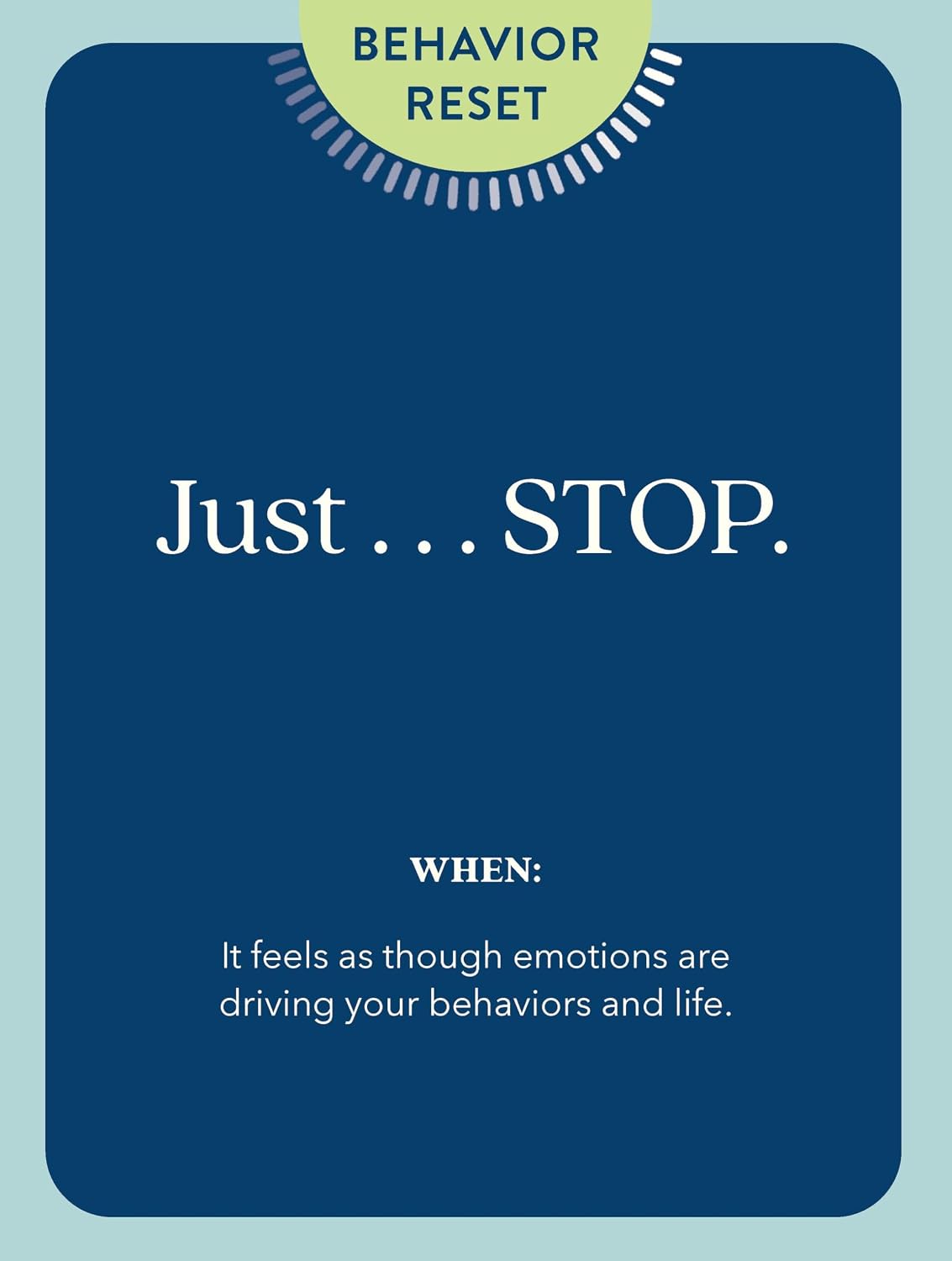 The Stress Resets Deck: 50 Cards to Help You Feel Better in Minutes