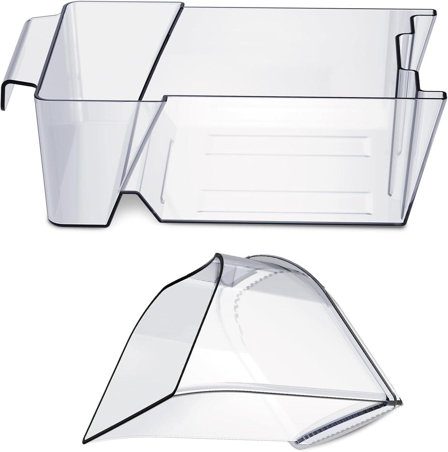 Food Storage Container & Food Chute Accessories Set for ONCE FOR ALL Safe Mandoline Slicer PRO