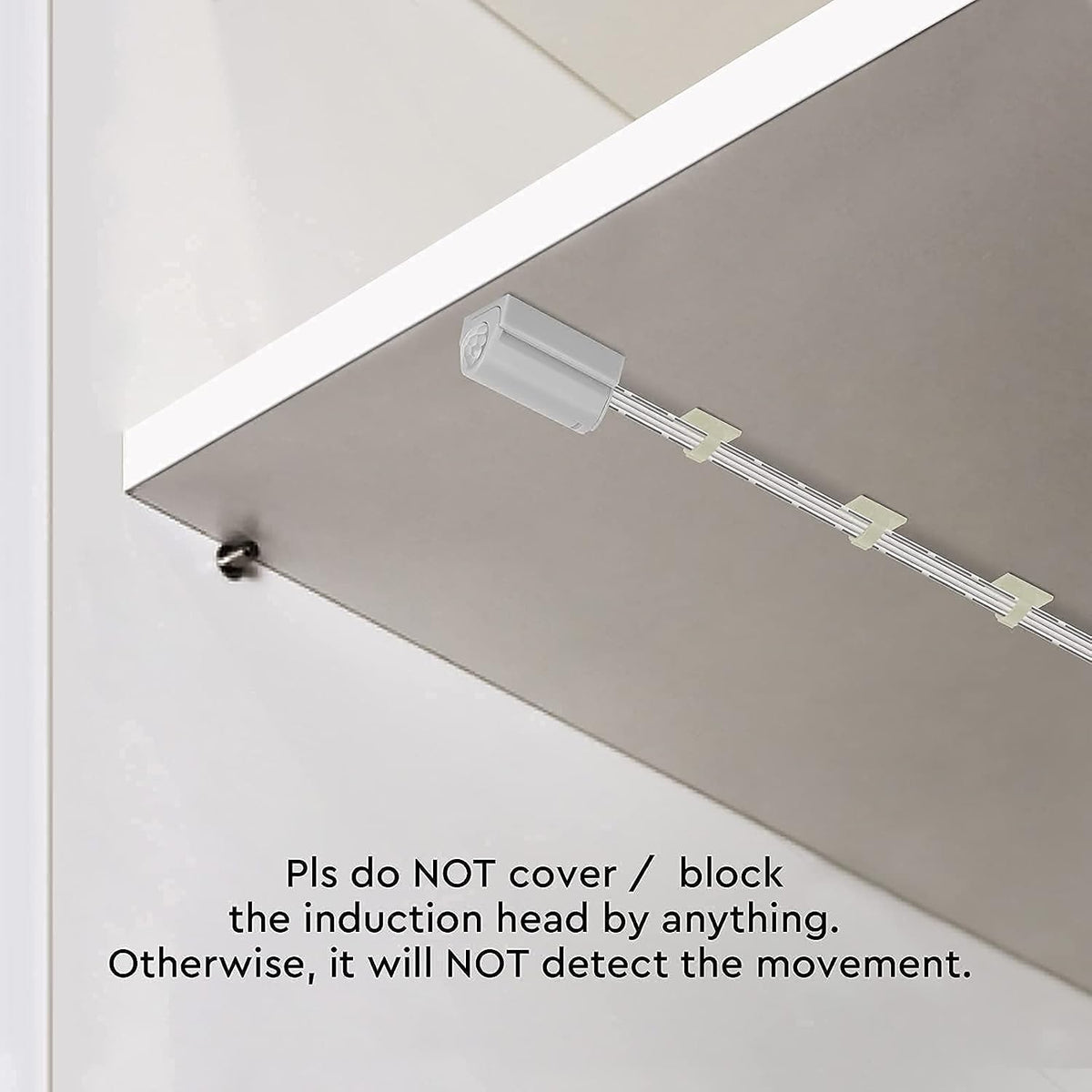 Motion Sensor LED Strip Lighting Kit. Plug in. Perfect to Work as Motion Activated Lighting for Under Cabinets Closets Wardrobe Hallway Stairs Beds Garage Kitchen. 6-Rigid-Strip. Warm White 2700K.