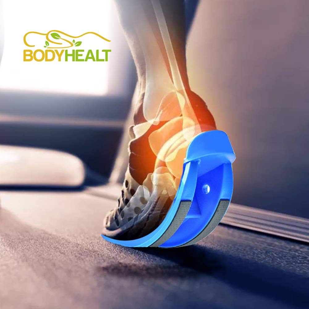 BodyHealt Foot Rocker, Calf Stretcher - Achilles Tendon Stretcher for Foot Exercise. Foot Rocker for Plantar Fasciitis, Achilles Tendonitis & Tight Calf Pain. Foot Stretcher & Calf Roller for Muscles