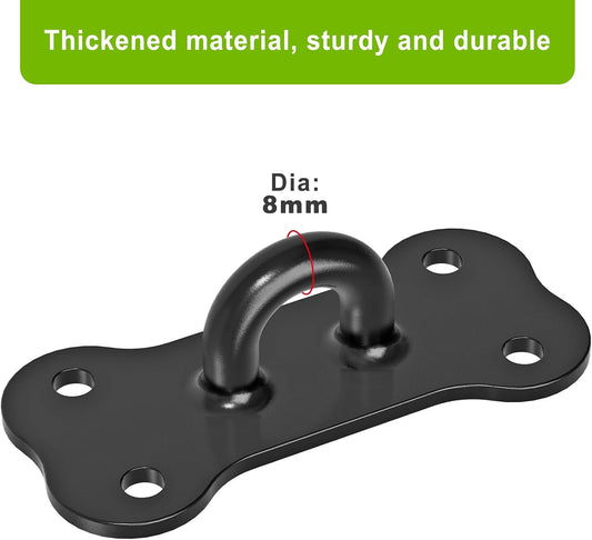 Wall Mount Dog Leash Holder, Heavy Duty Fully Welded Hook, 1 Pack | Convenient for Lead Management, Simple Installation, Sturdy Structure Suitable for Indoor, and Outdoor Use