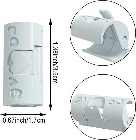 DonLeeving 20 PCS Bed Sheet Grippers Duvet Cover Clips Sheet Clips for Bedding Sheet Holder that Hold Slip and Fall Out Keep