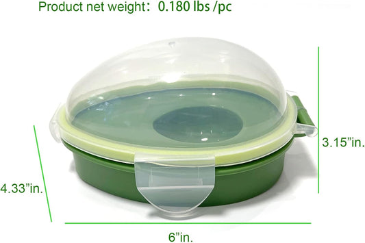 Avocado Keeper Avocado Saver Holder Food Crisper Storage Box Fruit Keeper Avocado Keeper Storage container-Keep Your Avocados Fresh for Days