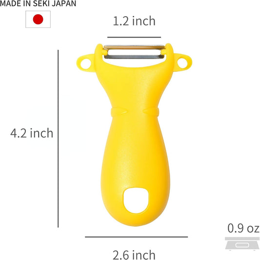 Kids Vegetable Peeler, Small Size Safety Peeler, Stainless Steel Blade With Safety Cover