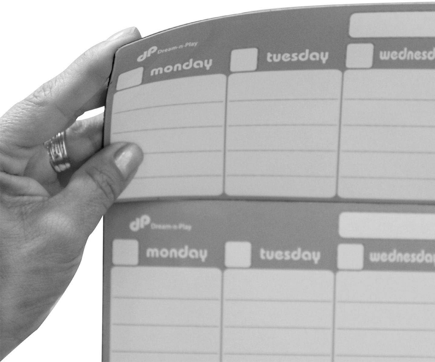 Tropical Dream Dry Erase Magnetic Calendar, 13.5"x14" | Dimensions 13.5"x14"