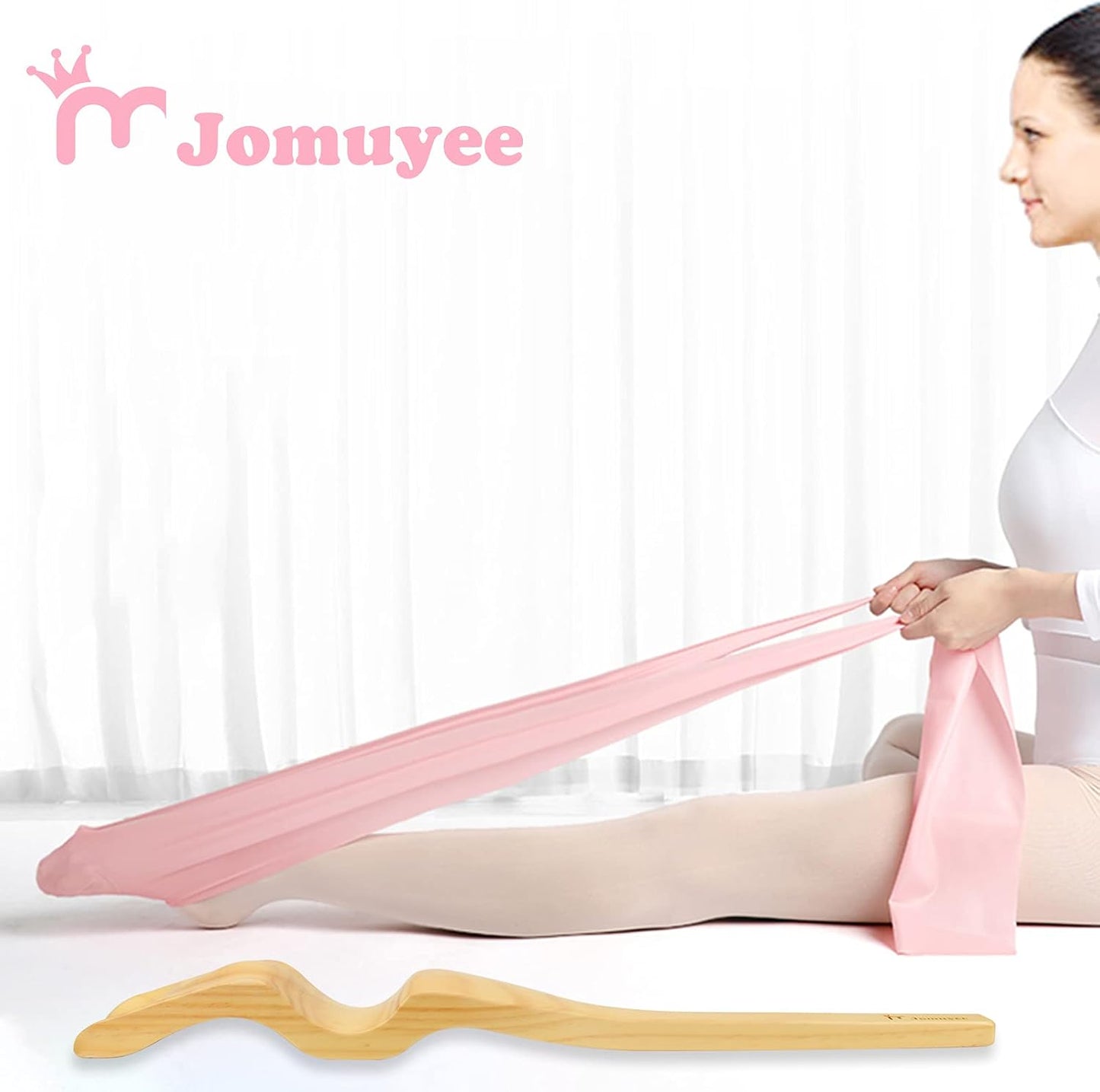 Ballet Foot Stretcher Set, Whole Wood Formed Without Splicing, Original Pine Dance Foot Arch Enhancer for Dancer, Gymnastics, Yoga People, Gift Idea
