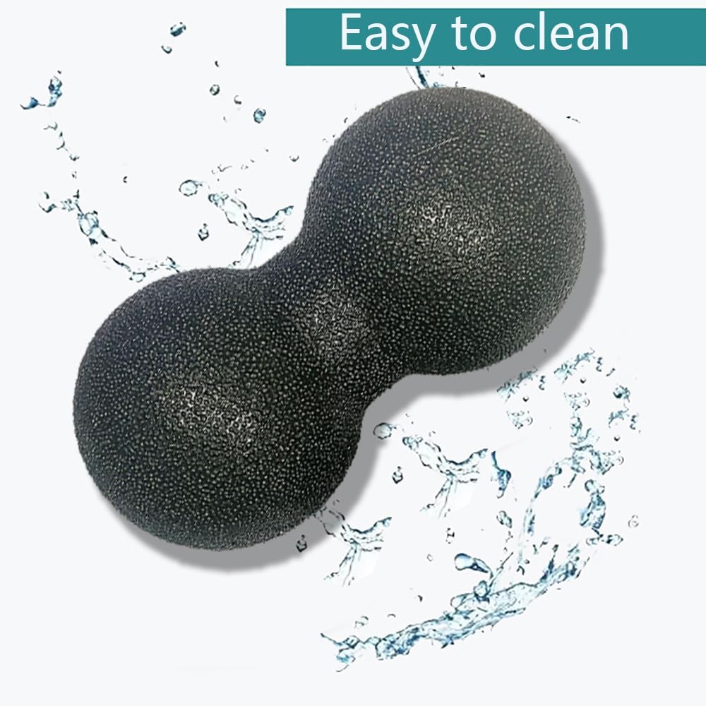Peanut Massage Ball, Double Lacrosse Foam Roller for Physical Therapy, Firm