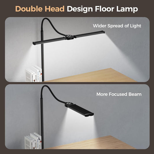 LED Floor Lamp for Living Room,Bright Reading Lamps for Office